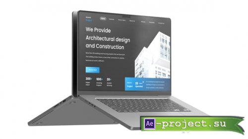 Videohive - Laptop Mockup - 58593955 - Project for After Effects