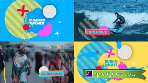 Videohive - Summer Opener - 58607558 - Project for After Effects