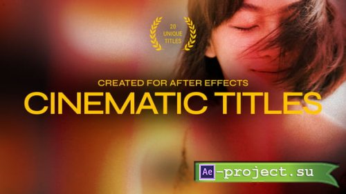 Videohive - Cinematic Titles - 58527724 - Project for After Effects