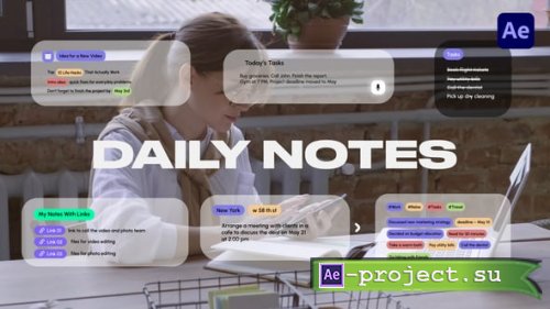 Videohive - Daily Notes - 58629752 - Project for After Effects