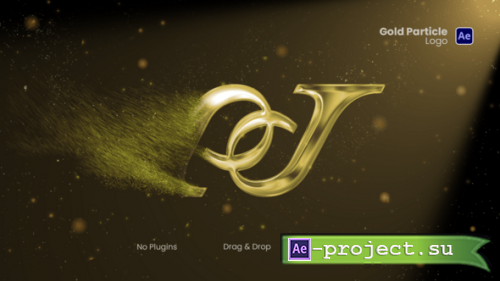 Videohive - Particle Gold Logo Reveal - 58592090 - Project for After Effects