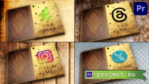 Videohive - Magical Open Book for Premiere Pro - 58591791