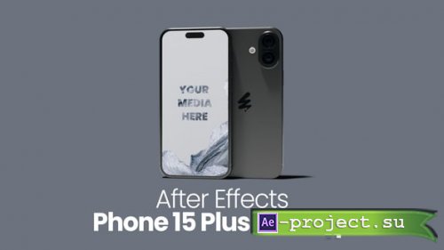 Videohive - Phone 15 Plus Mockup - 58642112 - Project for After Effects
