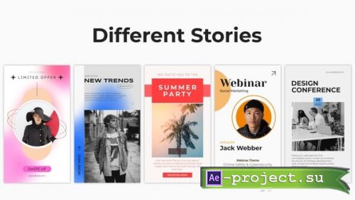 Videohive - Different Stories - 58639421 - Project for After Effects