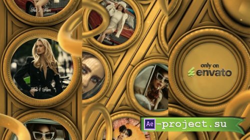 Videohive - Golden Circle Intro - 58652788 - Project for After Effects