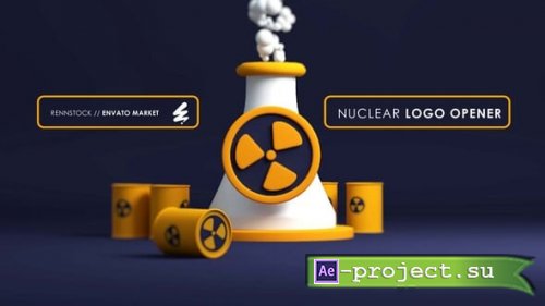 Videohive - Nuclear logo - 58650091 - Project for After Effects