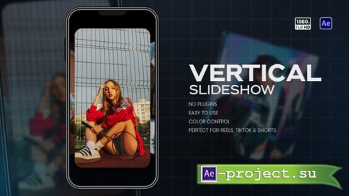 Videohive - Vertical Slideshow - 58653132 - Project for After Effects