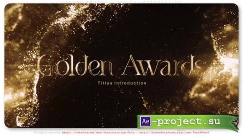 Videohive - Luxury Awards - Titles Introduction - 58708235 - Project for After Effects