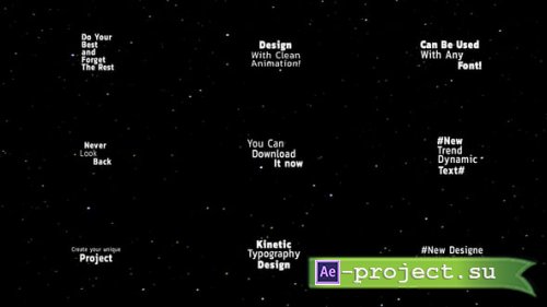 Videohive - Simple | Kinetic Text Titles | After Effects - 58655125 - Project for After Effects