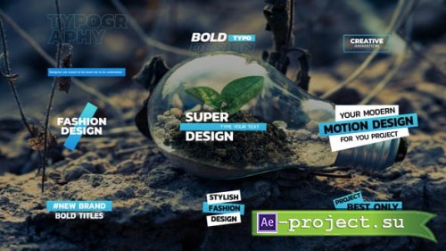 Videohive - Simple Big Titles | AE - 58655021 - Project for After Effects