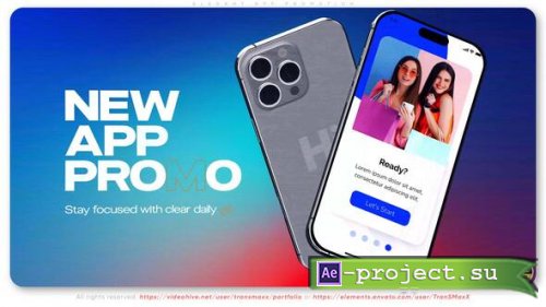 Videohive - Elegant App Promotion - 58694586 - Project for After Effects