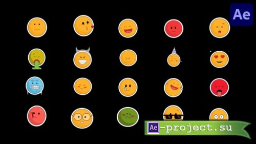 Videohive - Social Media Emoji for After Effects - 58638288 - Project for After Effects