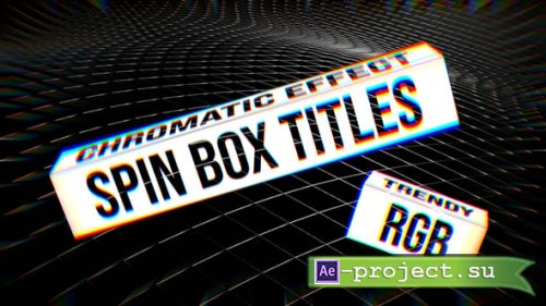 Videohive - Spin Box Titles | MOGRT - 58676504 - Premiere Pro Templates