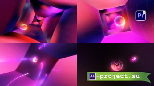 Videohive - Gradient Tunnel Logo - 58676105 - Premiere Pro Templates