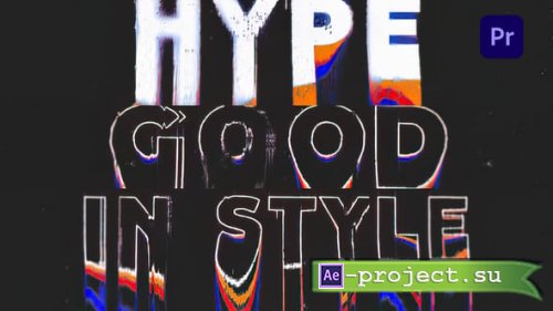 Videohive - Grunge Text Typography - 58719197 - Premiere Pro Templates