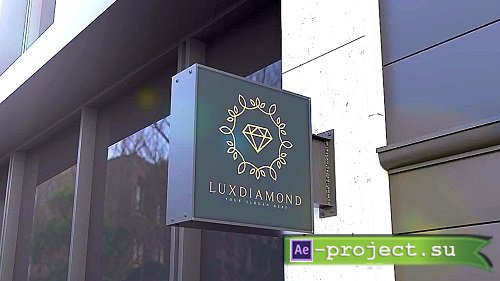 MA Mock-Up Wall Sign 417872 - Project for After Effects
