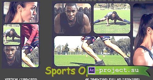 MA Multiscreen Sports Opener 3455763 - Project for After Effects