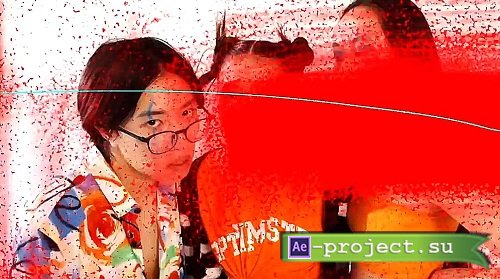 MA Abstract Grunge Glitch Seamless Transitions 3555333 - Project for After Effects