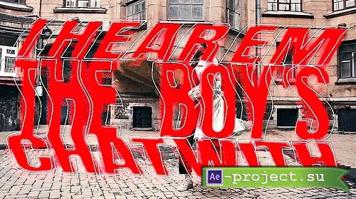 MA Lyric Kinetic Title 3569253 - Project for After Effects