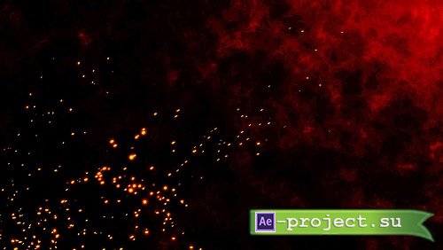 MA Fire Sparks Rising 1613760 - Motion Graphics