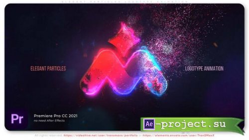 Videohive - Elegant Particles Logotype Animation - 58740294 - Premiere Pro Templates