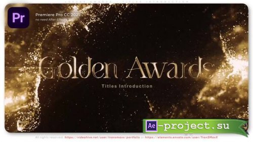 Videohive - Luxury Awards - Titles Introduction - 58740267 - Premiere Pro Templates