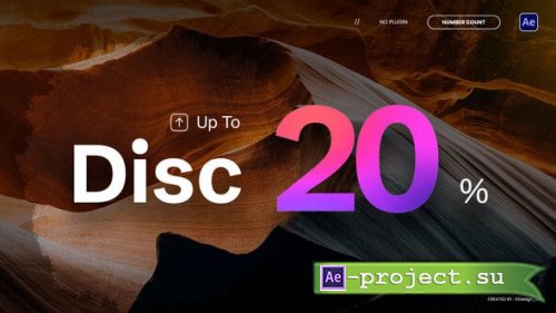 Videohive - Number Counter Animations - 58671436 - Project for After Effects