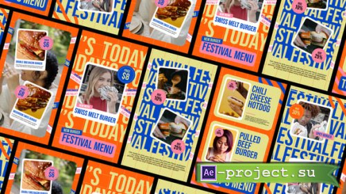 Videohive - Food Festival Reels & Story - 58688045 - Project for After Effects