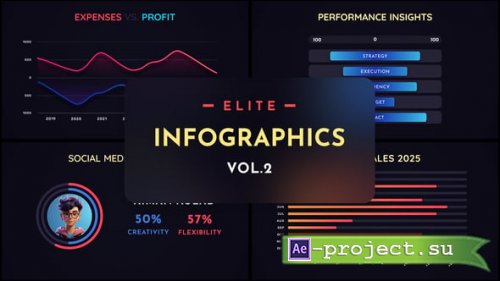 Videohive - Elite Infographics Pack Vol.2 - 58690957 - Project for After Effects