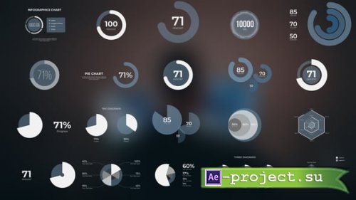 Videohive - Diagrams & Pie Charts - 58693645 - Project for After Effects