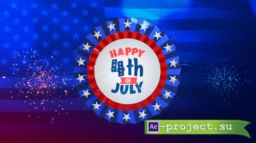 Videohive - 4th of July Intro - 58696427 - Project for After Effects