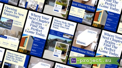 Videohive - Real Estate Promotion Reels & Story - 58707887 - Project for After Effects