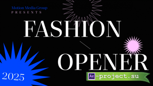 Videohive - Typography Fashion Opener - 58713884 - Project for After Effects