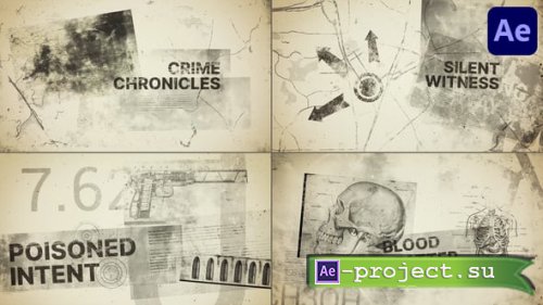 Videohive - Crime Chronicles for After Effects - 58639186 - Project for After Effects