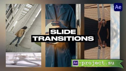 Videohive - Vertical Slide Transitions - 58718815 - Project for After Effects