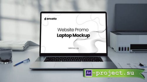 Videohive - Website Promo Laptop Mockup - 58714837 - Project for After Effects