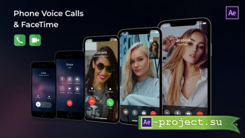 Videohive - Phone Call and FaceTime - 25361711 - Project for After Effects