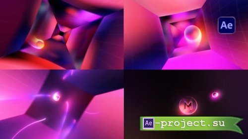 Videohive - Gradient Tunnel Logo - 58725922 - Project for After Effects