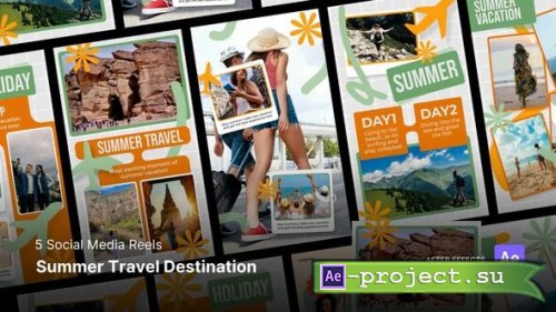 Videohive - Reels - Summer Travel Destination After Effect Project Files - 58671907 - Project for After Effects
