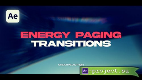 Videohive - Paging Transitions - 58726363 - Project for After Effects