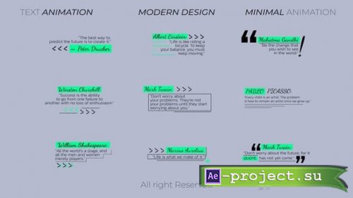 Videohive - Corporate Quotes - 58738848 - Project for After Effects