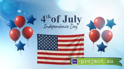 Videohive - US Independence Day Intro - 58741607 - Project for After Effects