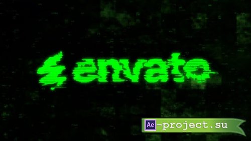 Videohive - Glitch Logo Text - 58775671 - Project for After Effects