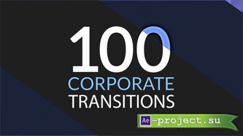 Videohive - 100 Corporate Transitions - 18668678 - Project for After Effects