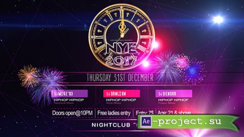 Videohive - Happy New Year Flyer - 14187102 - Project for After Effects