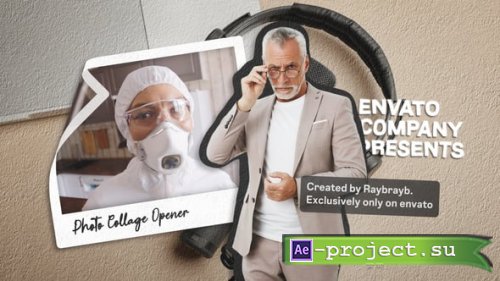 Videohive - Photo Collage Opener - 58759443 - Project for After Effects