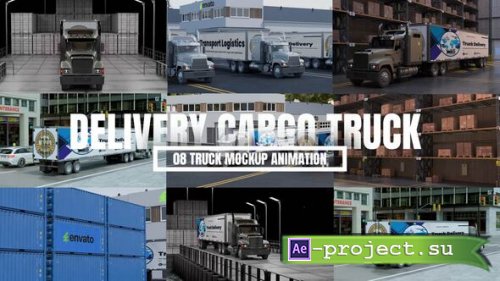 Videohive - Delivery Cargo Truck Mockup Promo - 58779857 - Project for After Effects