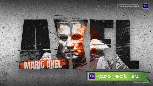 Videohive - Photo Text Animation - 58772660 - Project for After Effects