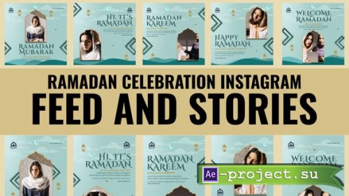 Videohive - Ramadan Celebration Feed and Stories Instagram - 58776064 - Project for After Effects
