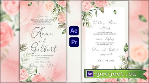 Videohive - Wedding Invitation Card - 58777767 - Project for After Effects